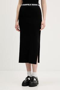 Юбка Karl Lagerfeld Jeans, черный