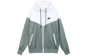 Nike Куртка WINDRUNNER мужская серая белая, Gray White