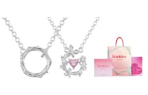 KOOKISS Серебряное ожерелье S925 из сплава унисекс Silver