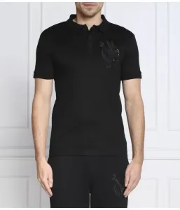 Поло BOSS X LOONEY TUNES Paddy Lunar regular fit Boss Green, черный