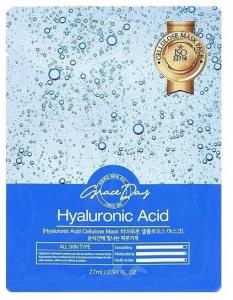 Гиалуроновая тканевая маска, 27 мл Grace Day, Inna marka