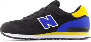 Кроссовки New Balance Kids 515 V1 на шнуровке, черный/синий
