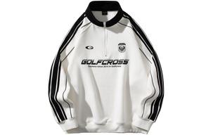 Свитшот Unisex GOLFCROSS, Белый Хизер Грей