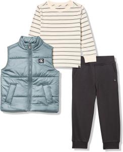 Комплект из 3 жилетов-фонариков Calvin Klein для мальчиков, Indy Bay/Phanthom