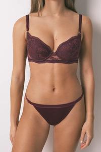 Женские секретные трусики women'secret, бордовый