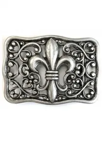 LIFEBULT by showroom Пряжка для ремня 019° "Lily Schnörkel" Rettungsring By Showroom 019°, серебристый