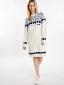 Трикотажное платье Usha, белый