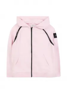 Худи на молнии Marc Jacobs Kids, розовый