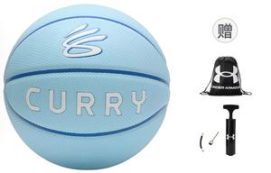 Under Armour Curry 395 Pisces PU баскетбольный мяч blue коллекционный уровень размер 7 тренировочный соревновательный unisex Китай