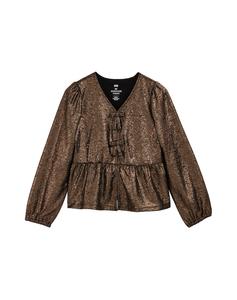 Рубашка WE Fashion, бронза