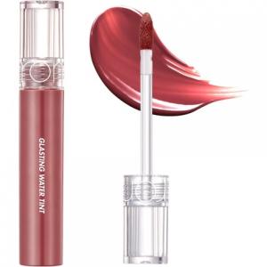 Glasting Water Tint - новые 4 оттенка для глянцевых, пухлых губ, стойких Rom&Nd