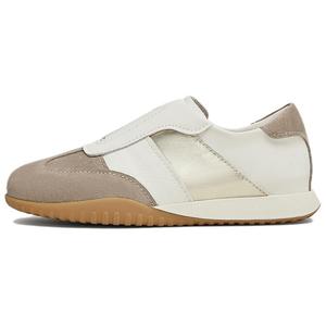 Нескользящие низкие повседневные туфли для женщин TATA, Khaki/White/Gold