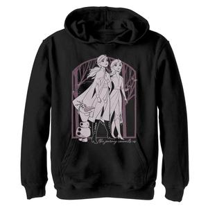 Толстовка с рисунком Disney's Frozen 2 для мальчиков 8–20 лет, Эльза Анна Олаф «Путешествие соединяет нас» Disney