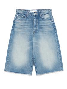 Шорты из хлопкового денима MOTHER, синий