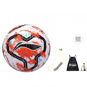 LINING Размер 5 футбольный мяч TPU бесшовный термосклеивание Unisex белый оранжевый синий