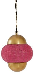 Подвесной светильник Light & Living CETARA, 33x33x33 см, розовый