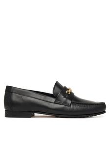Тапочки Tommy Hilfiger Th Chain Leather Loafer FW0FW08956, черный