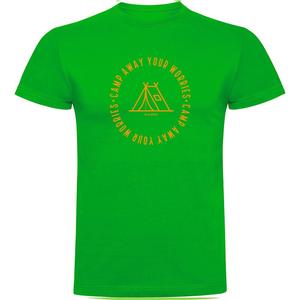 Футболка Kruskis Camp Away, зеленый