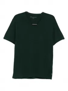 Футболка с V-образным вырезом Miles John Varvatos, черный