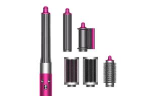 Выпрямитель для волос HS05 Dyson, фиолетовый красный nickel-long hair version