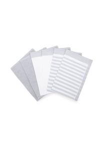 4 кухонных полотенца, 2 кухонных полотенца в наборе из 6 штук. Доброе утро Ross, хром