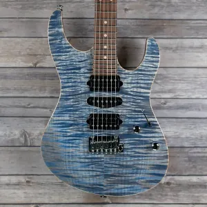 Электрогитара Suhr Modern Plus | Цвет Trans Blue Denim/Slate | Гриф из Pau Ferro | Совершенно новая | $95 доставка по всему миру!