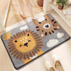 Dajiang Ковер 50x80 см для ванной, впитывающий, нескользящий, Xiaowangzhe