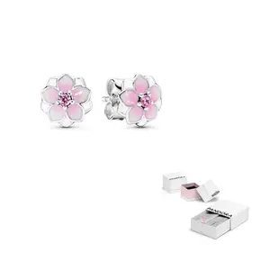 Pandora Серьги-гвоздики из стерлингового серебра 925 пробы