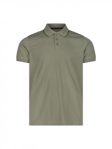 Cmp Мужская рубашка поло оливкового цвета