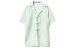 Джаккардовая пижамная рубашка Alexander Wang, зеленый