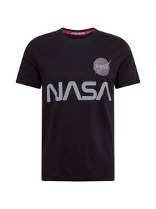 Классическая футболка ALPHA INDUSTRIES Shirt NASA, черный
