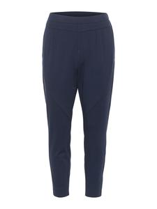 Узкие брюки со складками спереди Cream CR Anett, темно-синий