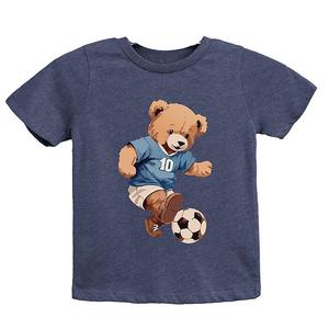 Футболка с водяным медведем Watercolor The Juniper Shop, Heather Navy