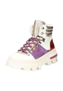 Кожаные ботильоны LAZAMANI, фиолетовый