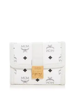 Трейси маленький визетос трехсекционный кошелек Mcm, белый