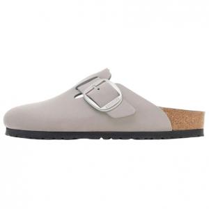 Женские сандалии Boston EVA с закрытым носком, устойчивые к истиранию, лаймово-серые, узкие Birkenstock, Lime Gray