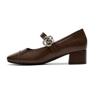 Rich birds Коричневые туфли Мэри Джейн для женщин, цвет Brown