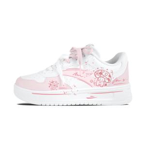 расслабленные нескользящие, устойчивые к истиранию, легкие низкие скейтерские кроссовки unisex ANTA, белый