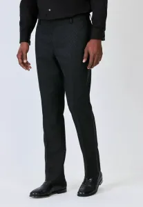 Брюки от костюма приталенного кроя Next, Black