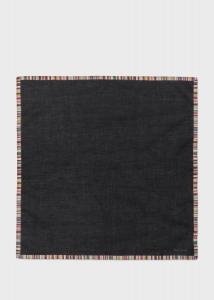 Носовой платок с «фирменной полосой»