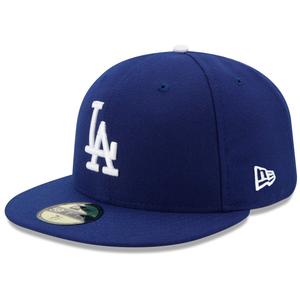 Мужская приталенная шляпа New Era Royal Los Angeles Dodgers Authentic Collection On Field 59FIFTY Performance