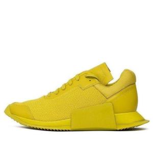 Кроссовки rick owens x level runner low 2 Adidas, желтый
