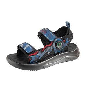 Детские сандалии с низким верхом, нескользящие, износостойкие, дышащие SHIBU, синий