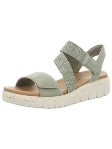 Сандалии на плоской подошве Tamaris, зеленый