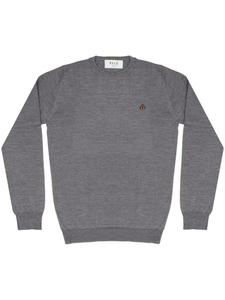 PELO FOUNDATION джемпер с аппликацией в виде собаки, серый