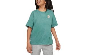 Детская футболка Nike, зеленый