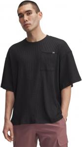 Толстовка Under Armour mens Rival Waffle Crew, (001) Black/Black