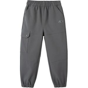 Спортивные утепленные спортивные штаны зимние kids' ASICS, серый