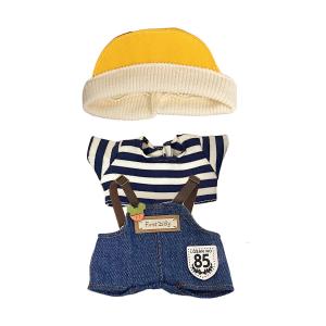 Одежда для куклы Labubu 10 см хлопковая, звезда, обычное тело DUOMIAOYOU