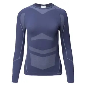 Базовый слой HI-TEC Buraz long sleeve, синий
